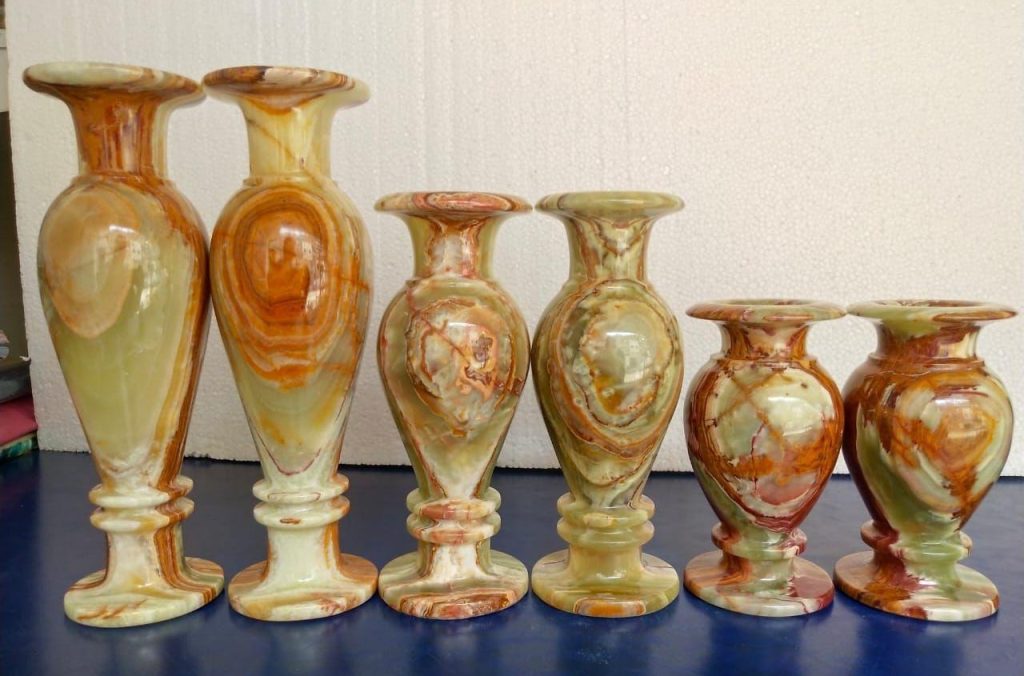 Onyx Decorative Vase Collection